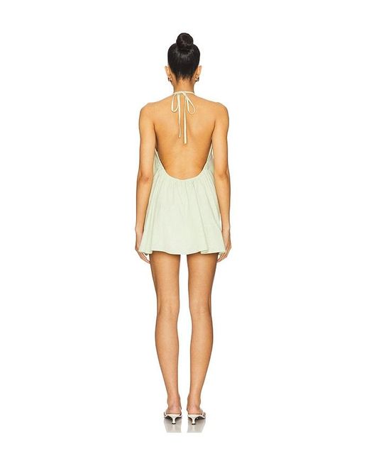 SNDY'S Multicolor Alysse Halter Mini Dress