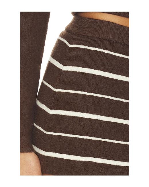 Frankie's Bikinis Black Marialla Cloud Knit Skort