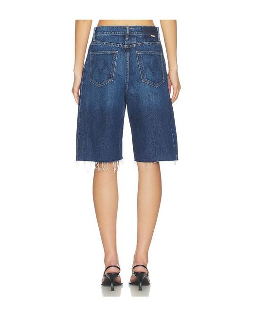 Mother Blue The Half-Pipe Bermuda Fray Short