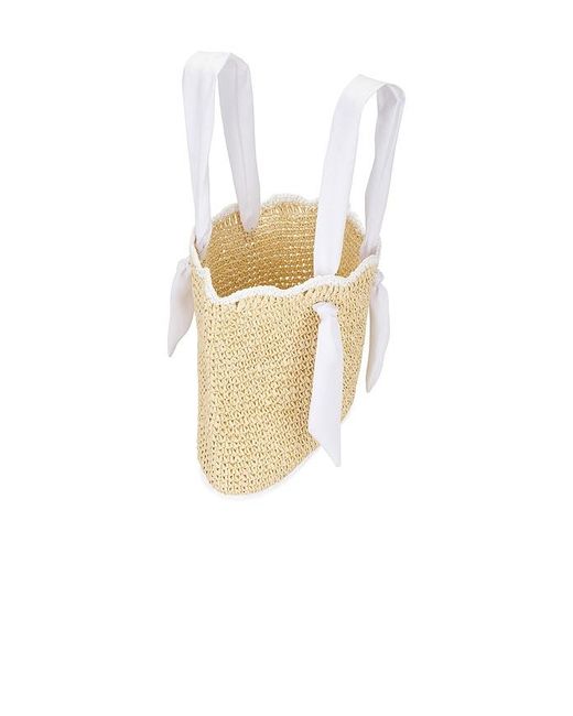 Nikki Beach White Capri Tote Bag