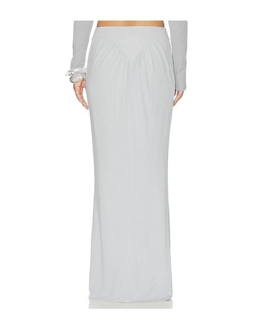 Nbd White Amreen Maxi Skirt
