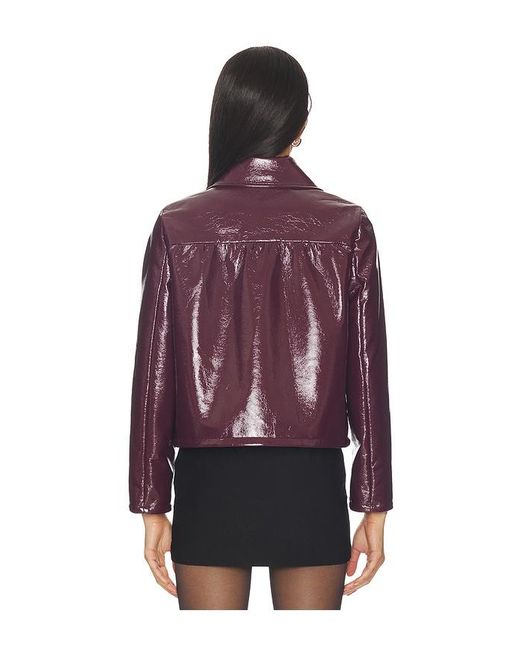 Ba&sh Purple Meelos Jacket
