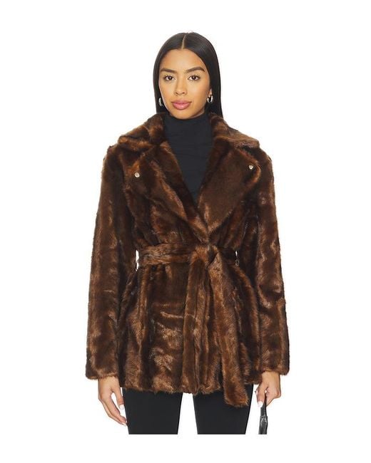 Jakke Brown Mantel Paley