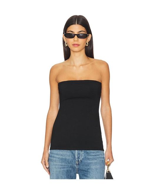 Lovers + Friends Black Brielle Top