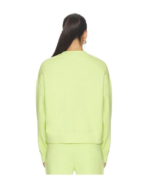 Lacoste Yellow Double Face Sweater