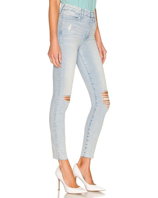 Mother Cotton The Pixie Ankle Fray in 