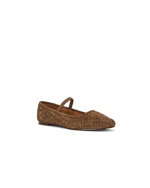 Madewell White Greta Woven Mary Jane