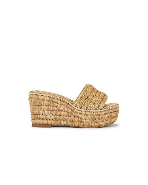 Dolce Vita White Throne Platform Sandal