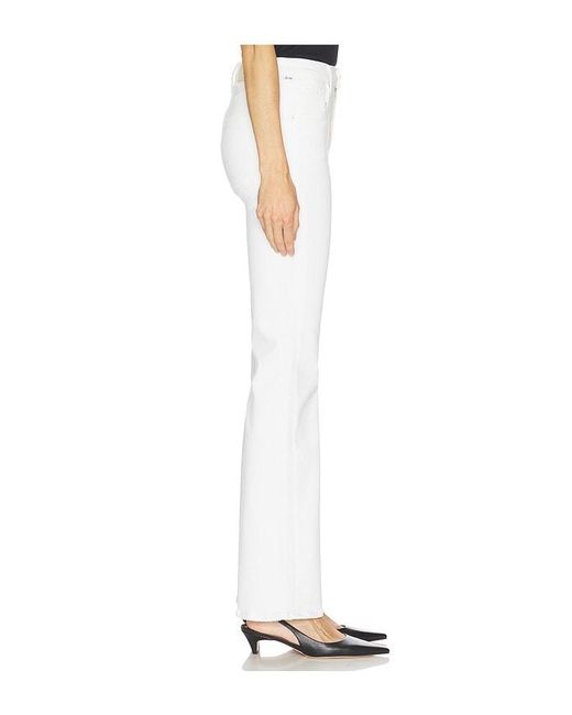 Citizens of Humanity White Lilah High Rise Boot Jeans