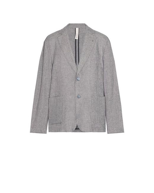 DISTRETTO12 Gray Certo Blazer for men