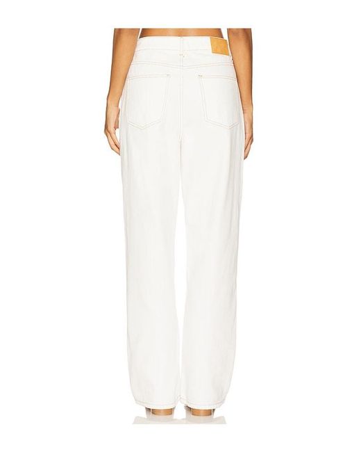 SNDY'S White Rune Denim Jeans