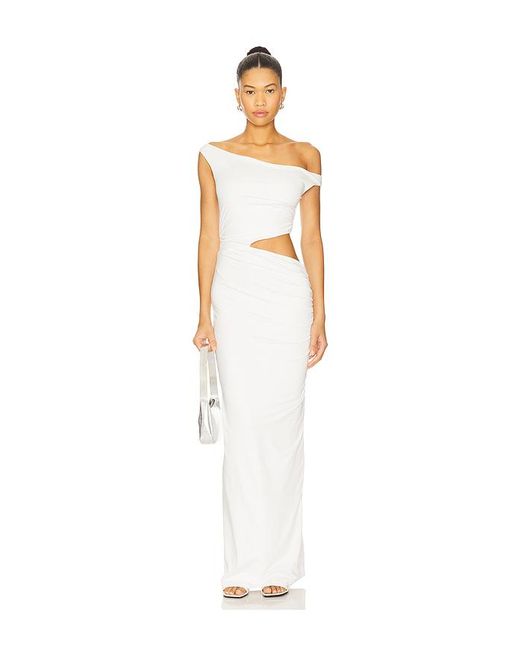 superdown White Isadora Maxi Dress