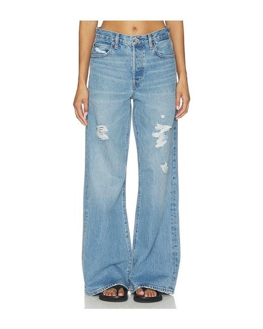 FRAME Blue The Loose Jeans