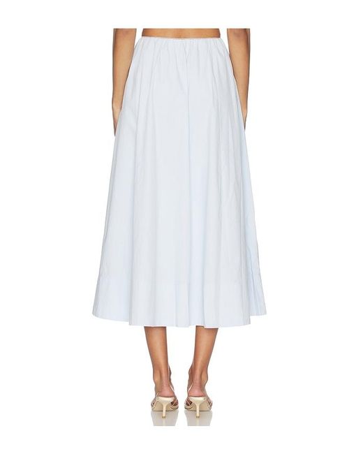 Nia White Noche Skirt