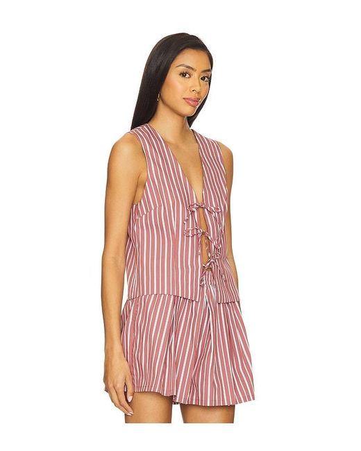 Steve Madden Pink Aliza Top
