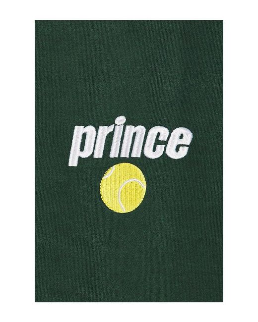 Prince Tennis Green Fleece Crew Neck Sweatshirt for men