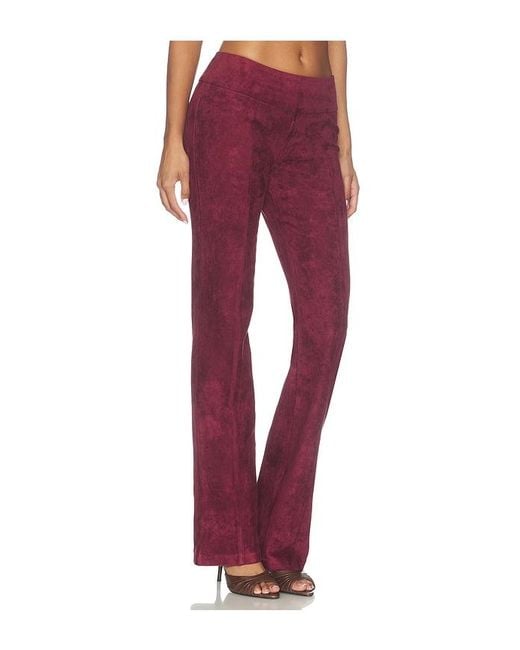 Amanda Uprichard Red Regency Pants