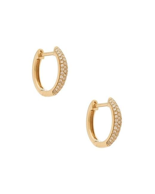 EF Collection Metallic Ohrringe Dome