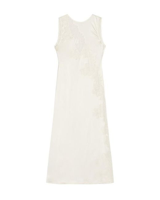 SRG White Briar Silk Maxi Dress