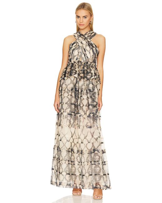 Ulla Johnson Cressida Gown in Natural | Lyst