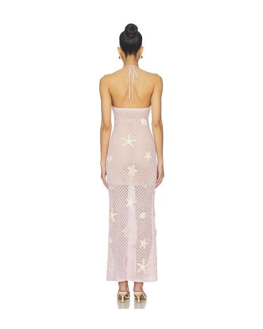 LoveShackFancy White Macie Dress