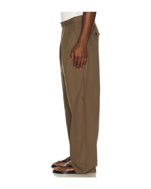 AllSaints Brown Conway Trouser for men