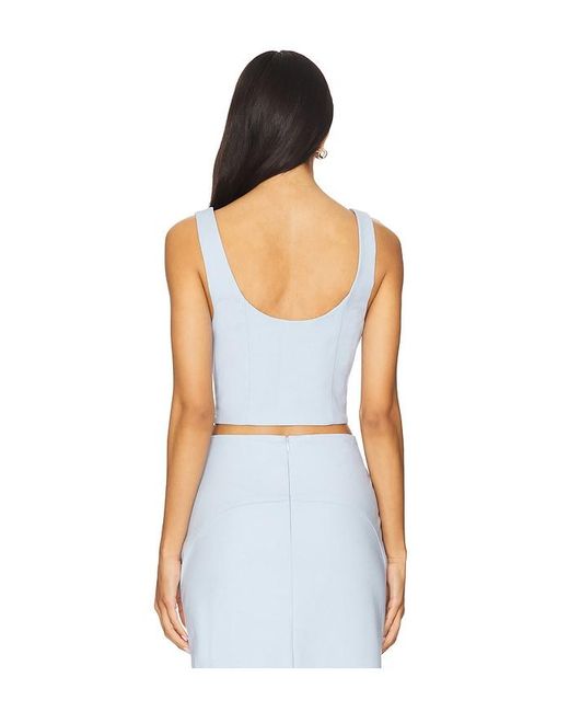 Camila Coelho Blue Lotta Top