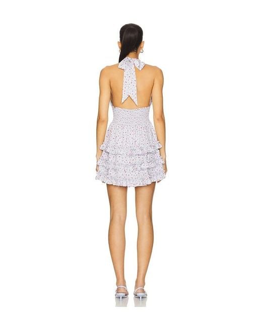 MAJORELLE White Cali Mini Dress