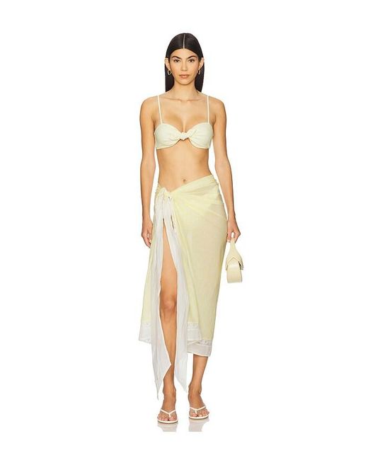 LoveShackFancy Multicolor Emabella Pareo
