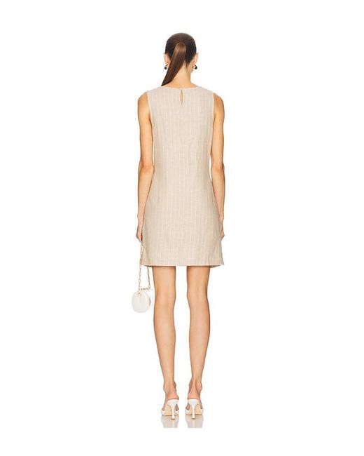 WeWoreWhat White X Revolve A Line Muscle Dress