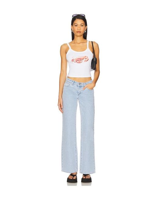 A.Brand Blue Wide Leg Jeans