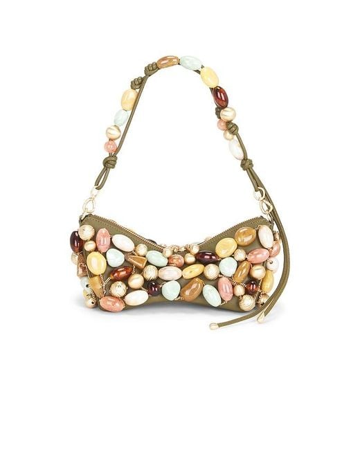 Cult Gaia White Mercier Clutch