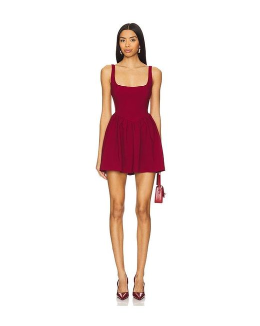 MORE TO COME Red Kleid Lorena