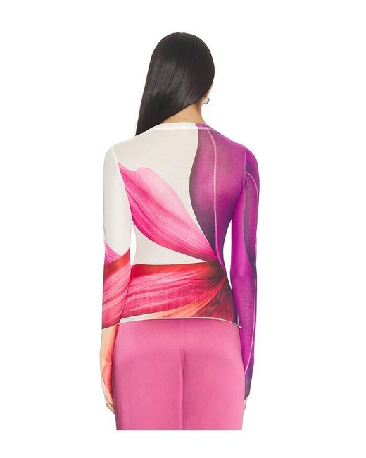 AFRM Pink Kaylee Top
