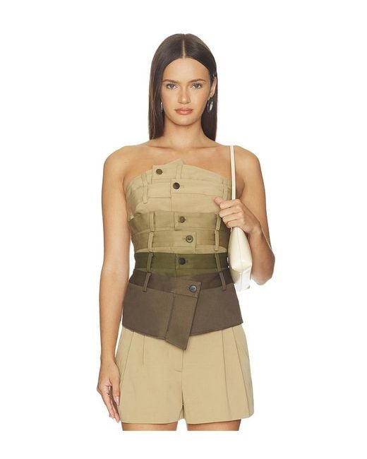 Monse Natural Waistband Corset