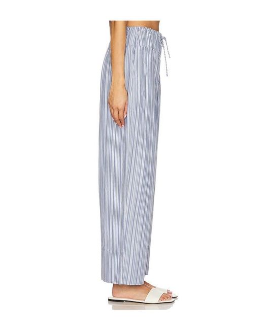 Faithfull The Brand Blue Vieu Relaxed Pant