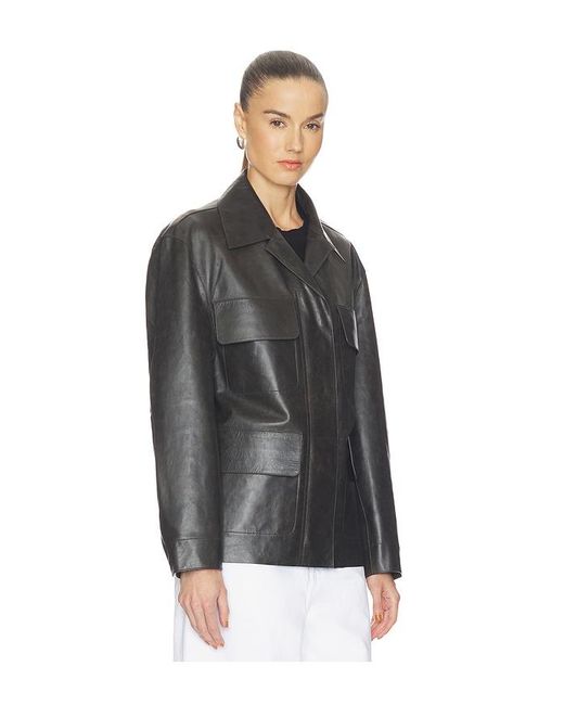 GRLFRND Black Dara Leather Jacket