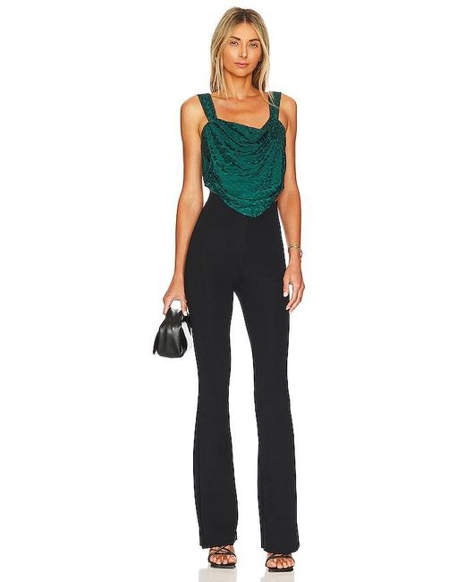 Commando Black Neoprene Flare Legging