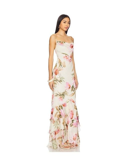 Rococo Sand Natural Maxikleid Dress