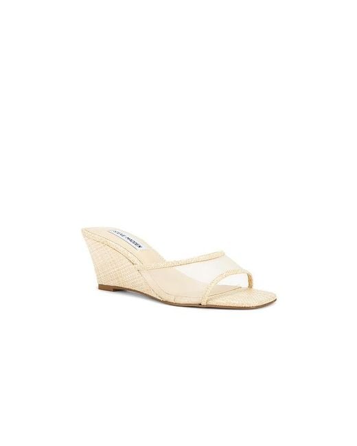 Steve Madden White Seleste Sandal