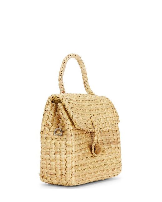Hat Attack Natural Shiloh Mini Top Handle Bag