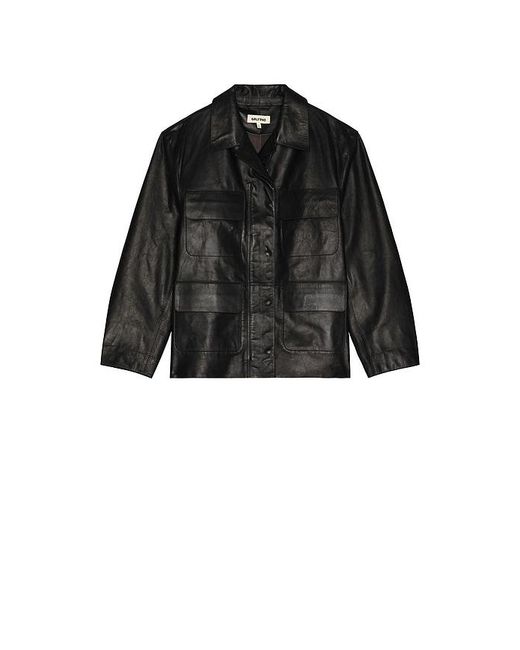 GRLFRND Black Dara Leather Jacket