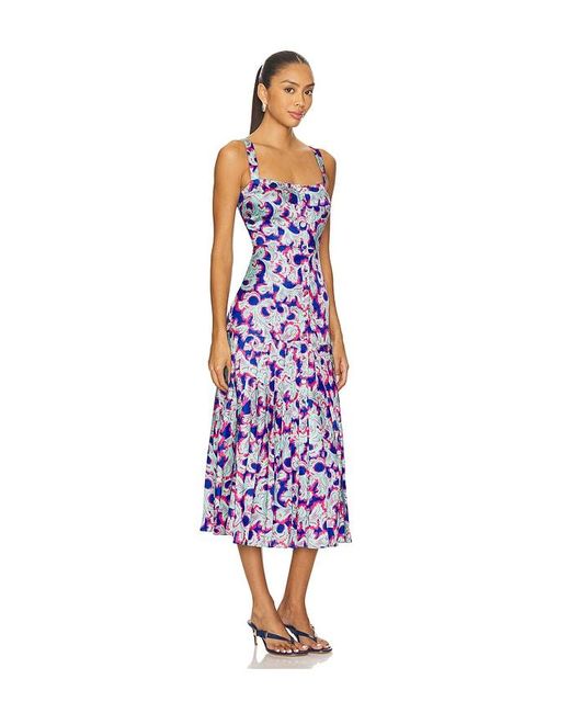 Saloni Purple Karen Dress