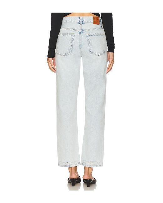 Anine Bing White Kate Jeans