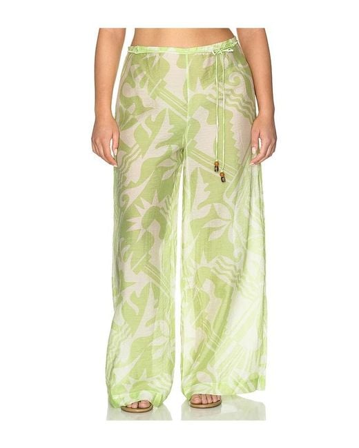 L'academie Green 'Academie Nyra Pant
