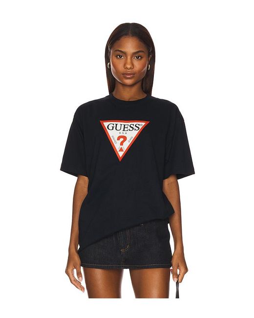 Guess Black Iconic Tee for men