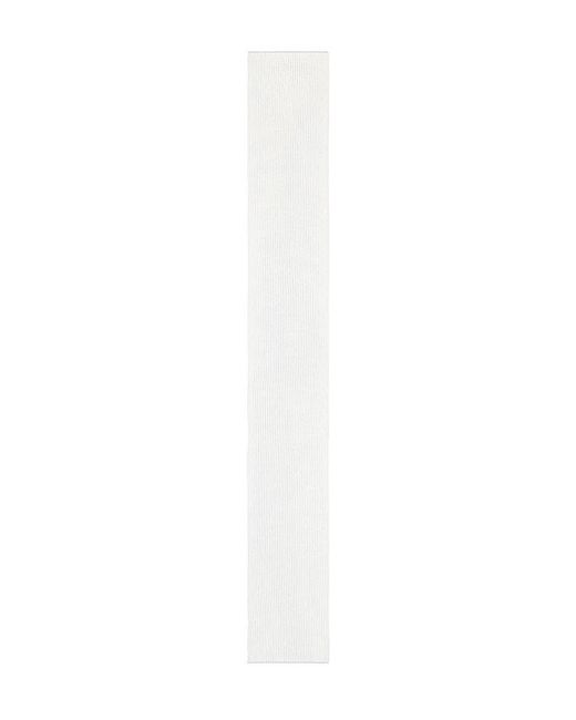 Varley White Deville Plated Scarf