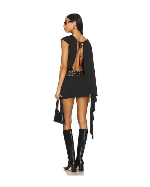 superdown Black Joan Mini Dress