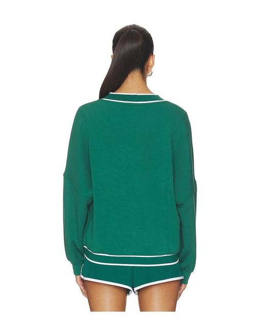 Varley Green Decker Off Court Cardigan