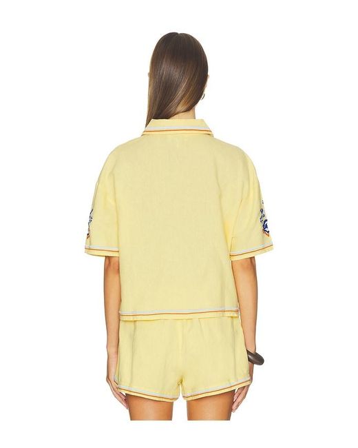 Cleobella Yellow Wynona Top